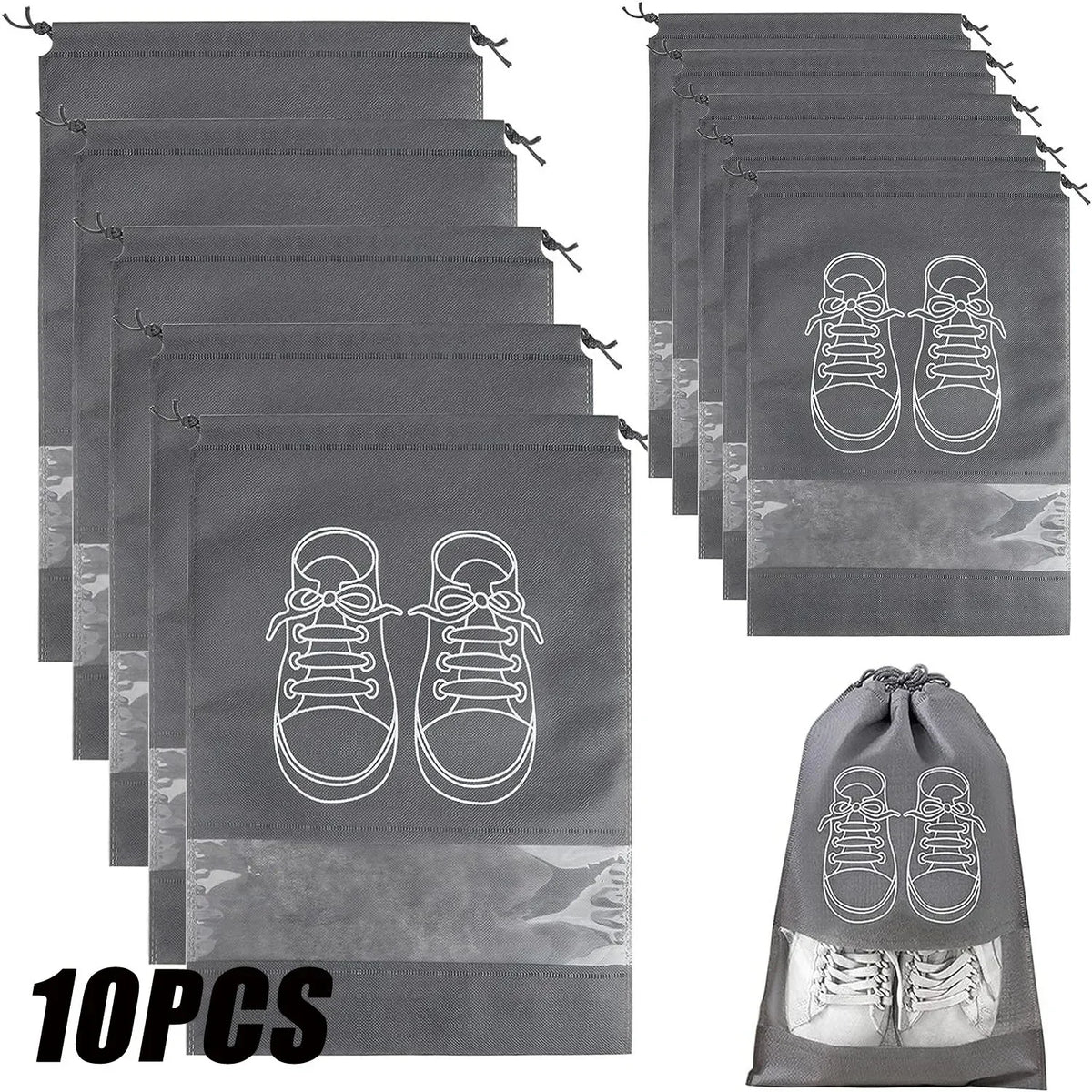 5/10 Bolsas Organizadoras de Zapatos