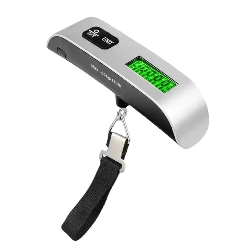 Báscula portátil digital con pantalla LCD 110lb/50kg