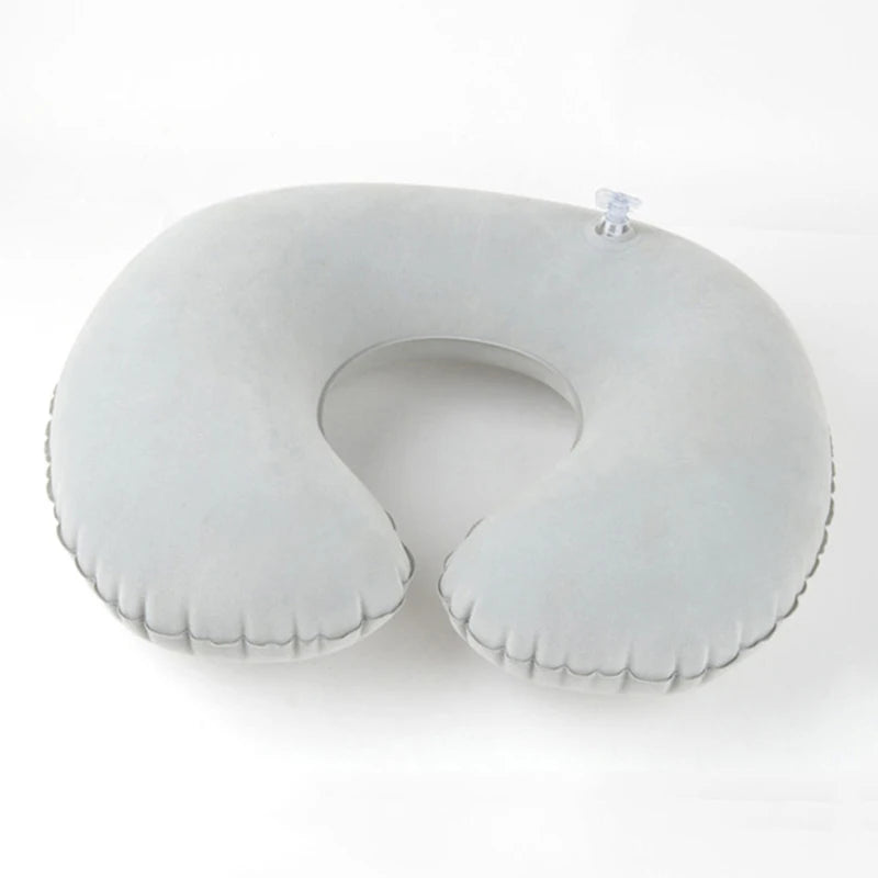 Almohada de viaje inflable